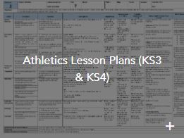 Athletic Lesson Plans KS3-KS4
